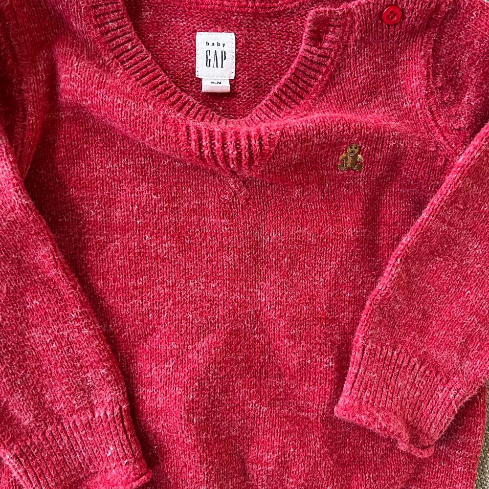 GAP Kids Red Sweater